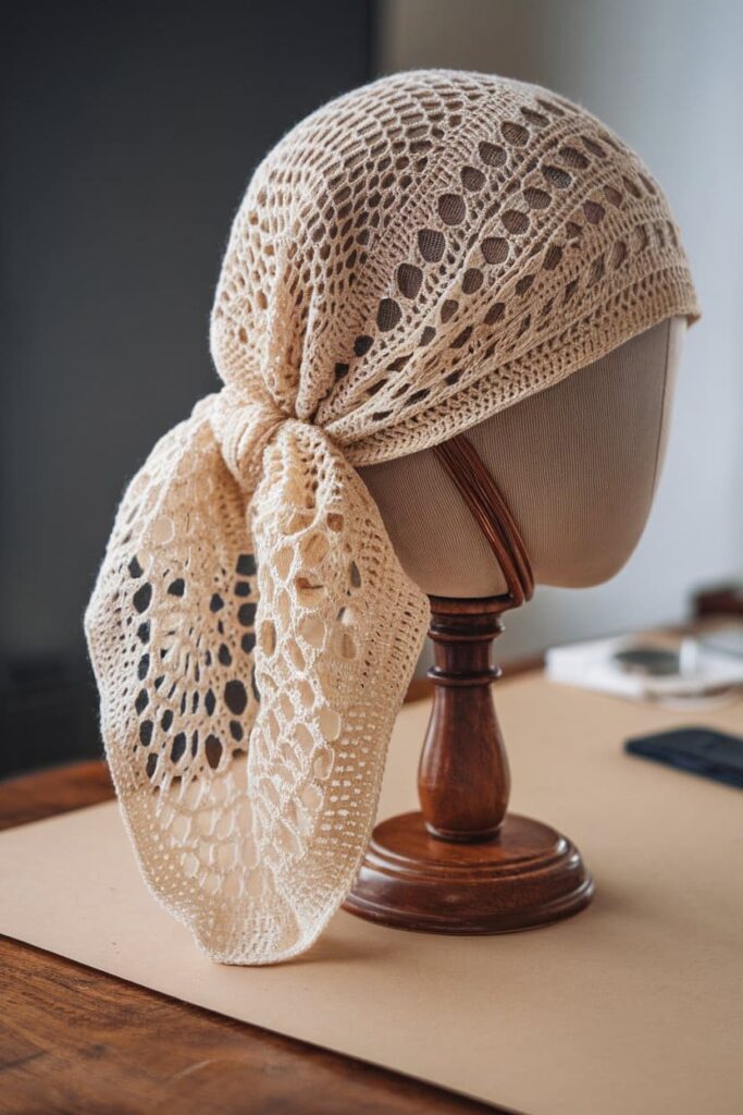 Airy Head Scarf