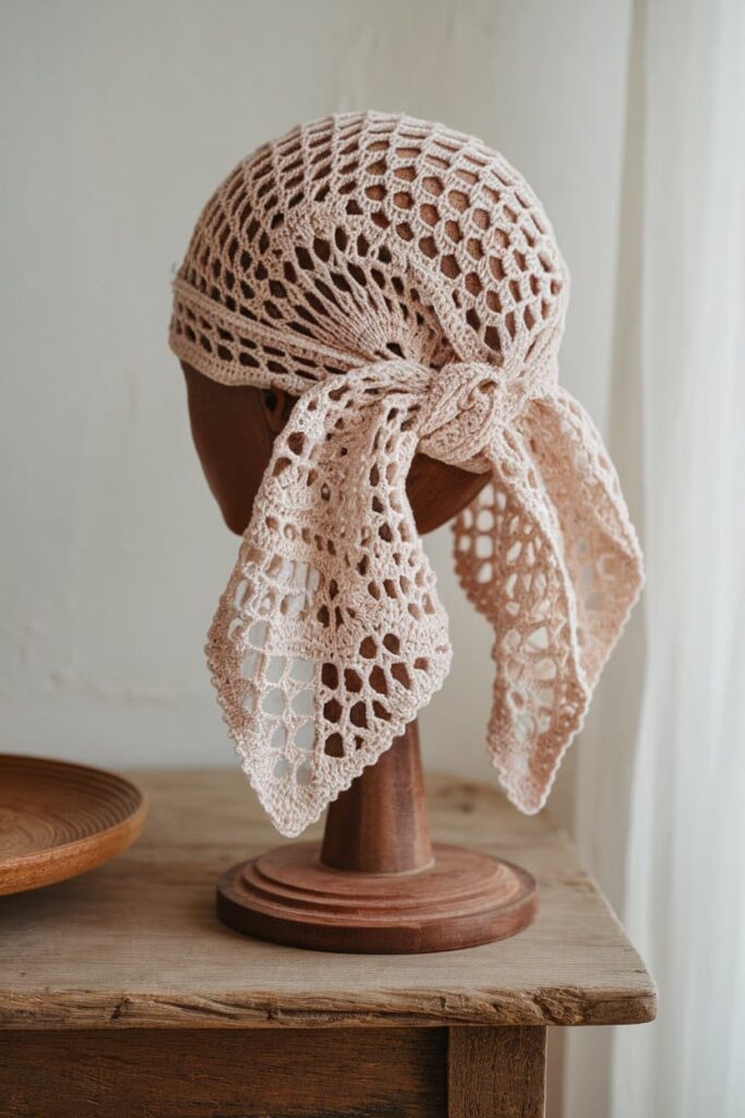 Lacy Hair Kerchief