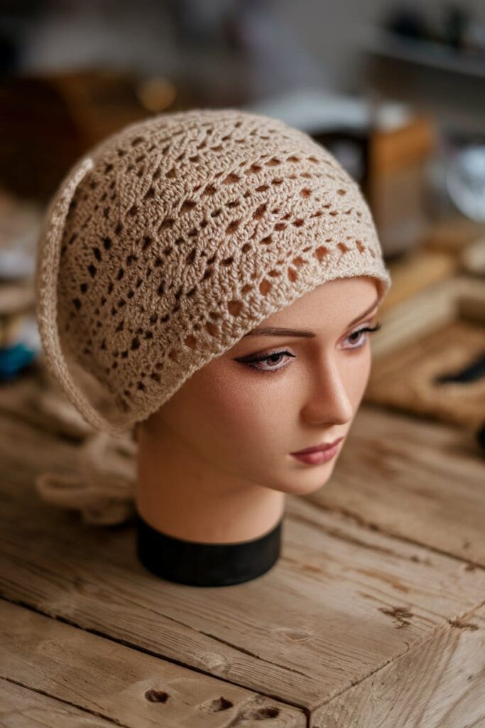 One-Skein Head Kerchief