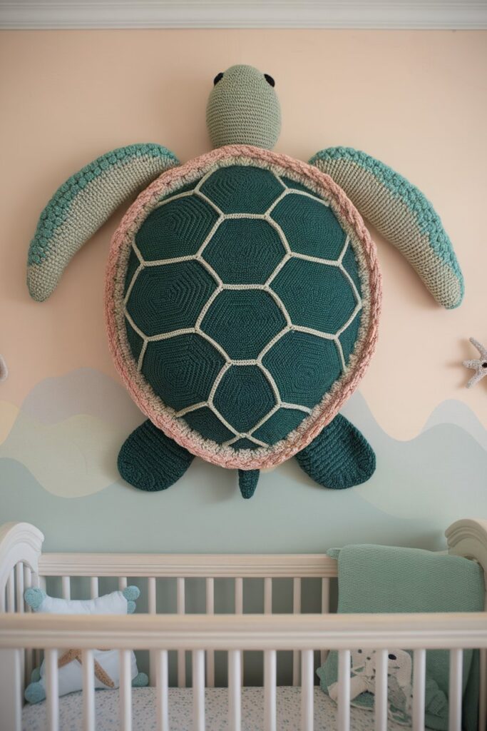 Sea Turtle Shell Decoration